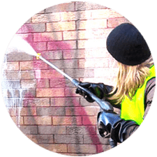 Retirada de Graffitis